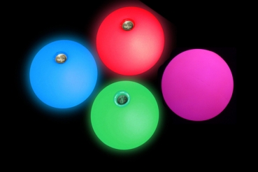 LED Jonglier- u. Contactball einfarbig